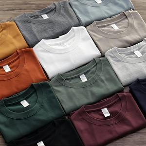 เสื้อยืดผู้ชายทรงปกติ ผ้าฝ้าย 100% ด้านหน้าเป็นมิตรต่อสิ่งแวดล้อม แห้งเร็ว ระบายอากาศได้ดี เสื้อผ้าสตรีทแวร์ เสื้อผ้าออกกำลังกาย คุณภาพสูง ขายส่งจำนวนมาก - Product Image 6