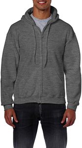 Sweat-shirt unisexe personnalisé de haute qualité avec logo imprimé, poche brodée, couleur unie, coupe classique - Product Image 3