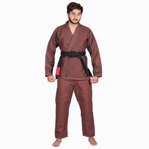 Uniformes de Karate Personalizables con Logotipo Frontal, Precio al por Mayor, Kimono de Artes Marciales, Jiu Jitsu, Conjunto de Entrenamiento y Competición - Product Image 2