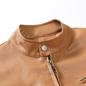 Nouvelle arrivée, veste en cuir de haute qualité pour homme, design tendance, veste en cuir personnalisée pour homme, hiver - Product Image 6