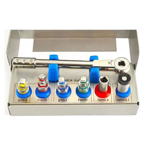 Juego de Herramientas Quirúrgicas OEM Premium para Implantes Dentales, Kit de Accesorios de Taladro de Acero Inoxidable para Implantes - Product Image 1