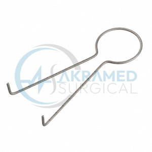 Marcador de reducción mamaria McKissock Keyhole, instrumento de mamoplastia de acero inoxidable, herramienta quirúrgica reutilizable con certificación CE, clase I - Product Image 1