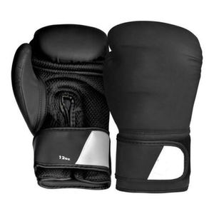 Gants de boxe MMA noirs en cuir PU de qualité supérieure, imperméables, extensibles, respirants et durables pour l'entraînement, le combat et le cyclisme - Product Image 3