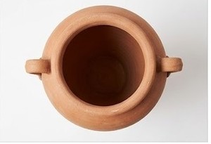 Vase à fleurs rustique en terre cuite fait main, récipient en céramique pour table, décoration de salon et de mariage, West Bengal Sulfax Trading - Product Image 3