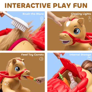 Cavallo a Dondolo Giocattolo Divertente e Accessorio per Bambini - Product Image 5