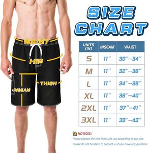 กางเกงว่ายน้ำผู้ชาย กางเกงว่ายน้ำแห้งเร็ว กางเกงว่ายน้ำขาสั้นพร้อมซับในตาข่าย ชุดว่ายน้ำตลกๆ - Product Image 5