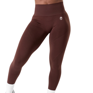 Leggings Deportivos de Cintura Alta sin Costuras para Mujer, Corte Curvo, para Gimnasio, Entrenamiento, Yoga, Compresión, Pantalones Deportivos - Product Image 1