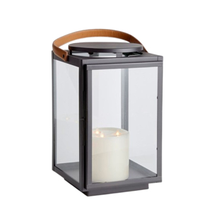 Lanterne en métal et verre de forme carrée élégante en acier inoxydable pour la décoration de la maison, magnifique lanterne de Noël faite à la main - Product Image 5