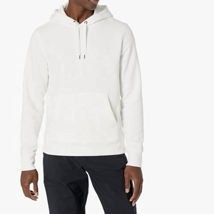Sweats à capuche respirants pour hommes personnalisés directs d'usine sweats unis avec coupe régulière pour l'automne vêtements quotidiens teints en plaine - Product Image 2
