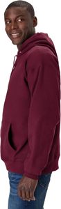 Sudadera con Capucha para Hombre, Mezcla de Algodón y Felpa, 370g, Tejido de Secado Rápido, Manga Raglán, con Bolsillo, Informal, para Invierno - Product Image 4