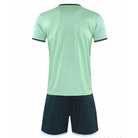 Maillot de football personnalisé en sublimation bleu panthère, blanc et noir, uniforme de football entièrement personnalisable et maillot de football