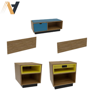 Ensemble de chambre à coucher durable - Mobilier d'hôtel pas cher à utiliser avec des panneaux MDF/HPL et un design contemporain - Fabriqué au Vietnam pour Days Inn - Product Image 2