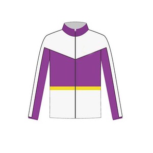 Conjunto Deportivo de 2 Piezas para Mujer, Chaqueta con Cierre y Pantalones Deportivos, Diseño Color Block, Ropa Deportiva Activa, Uniforme Personalizado para Equipo - Product Image 3
