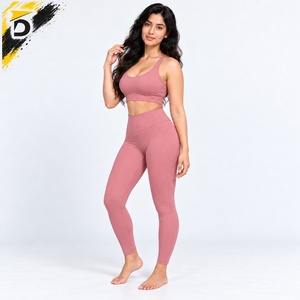 Conjunto de Yoga Moderno para Mujer, Material Flexible, Ajuste Soportativo para Fitness, Yoga, Ejercicio, Entrenamiento y Actividades al Aire Libre - Product Image 6
