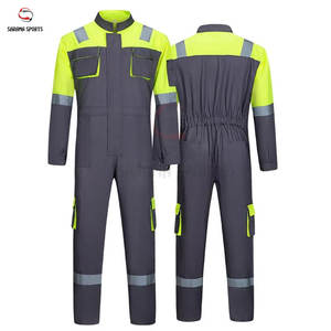 Combinaison de travail réfléchissante personnalisable avec logo pour hommes et femmes, manches longues, imperméable - Product Image 4