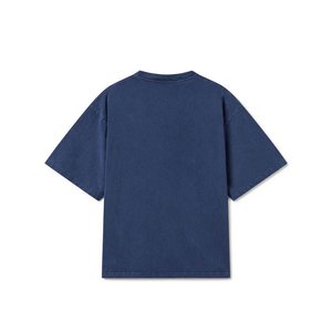 เสื้อยืดผู้ชายไซส์ใหญ่ สีพื้น ผ้าฝ้าย แขนสั้น คอกลม ลำลอง ผ้าเจอร์ซีย์ถัก ย้อมสีเรียบ ความยาวปกติ - Product Image 2