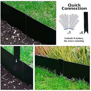 Wholesale Customized Extra Length Outdoor Garden Aluminum Flower Pot Items OEM ODM Landscape <b>Edging</b> Construction Planter Pots - Product Image 4