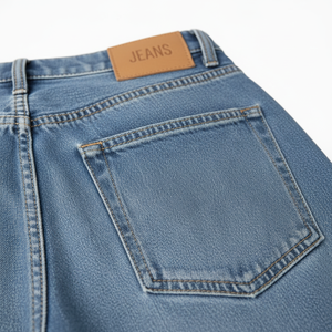 Jeans de Mezclilla Estilo Americano Vintage para Hombre y Mujer, Cintura Media, Corte Recto Holgado, Lavado Medio, Estilo Casual Otoñal, Streetwear Captens - Product Image 4