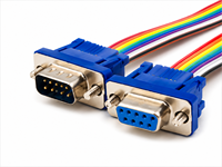 Cable Serial Industrial Blindado DB9 RS232 Macho a Hembra, Conector de Puerto COM D-Sub, Arnés de Cableado de Extensión para Comunicación