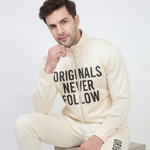 Men's 100% Polyester Printed Zipper Sportswear Jogger Printed Sweat Suit Tracksuits Stand Collar Zipper Jacket Printed <b>Pants</b> - Product Image 6