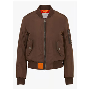 Mejor proveedor de chaquetas bomber personalizadas, modernas, transpirables y cortavientos para mujer, con cuello alto, en diferentes tallas. - Product Image 6