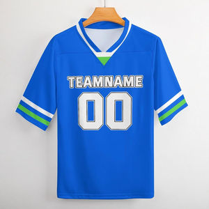 Camisetas de Rugby Sublimadas de Último Diseño en Color Sólido, Tallas Grandes, 100% Poliéster, Calidad Premium, Camisetas de Rugby Personalizadas, Servicio OEM - Product Image 3