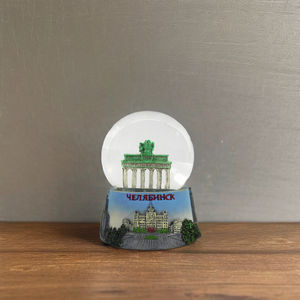 อาคารประตูเยอรมัน denburg ลูกโลกหิมะขนาด65มม. 3D เรซิ่นน้ำลูกโลกของขวัญสำหรับตกแต่งบ้านสำหรับประตูเดนเบิร์ก - Product Image 5