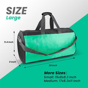 Bolsas de Gimnasio Impermeables de Nailon de Gran Capacidad para Uso en Exteriores, con Forro de Poliéster, Diseño Moderno Personalizado para Gimnasio y Fitness - Product Image 3