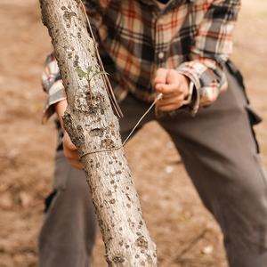 <span class=keywords><strong>Sierra</strong></span> de alambre de supervivencia de emergencia con cadena de cuerda de acero inoxidable, herramienta de corte de diamante portátil para corte rápido de árboles y ramas - Product Image 3