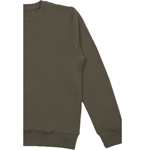 Sudadera de Invierno para Hombre, Cuello Redondo, Manga Larga, Mezcla de Algodón Ecológico, Estilo Urbano, Teñido Liso, Servicio OEM - Product Image 5