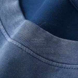 T-shirt décontracté effet soleil délavé, fabriqué par un professionnel, en coton léger et à l'aspect vieilli - Product Image 6
