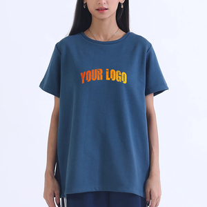 เสื้อยืดทรงบ็อกซี่แบบครอปสั่งทำพิเศษ ผ้าฝ้าย 100% หนัก 300 GSM สำหรับผู้หญิง ทรงโอเวอร์ไซส์ - Product Image 4