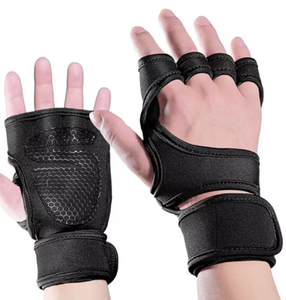 <b>Weight</b> Lifting <b>Gloves</b> with Wrist Support for Gym <b>Training</b>, Grip <b>gloves</b>, Crossfit <b>gloves</b> Powerlifting <b>gloves</b> Full Palm Protection - Product Image 5
