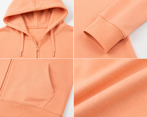 Stylish mens zipper <b>hoodie</b> with practical comfort focused design suitable for casual outings travel <b>workouts</b> and layered fashion - Product Image 6