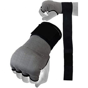 Gants de boxe personnalisés en gel rembourrés pour Muay Thai, vente en gros, avec logo, bandages de boxe en gel rembourrés, sous-gants, bandages rapides - Product Image 1