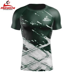 High Quality Women Spandex/<b>Polyester</b> Compression Rash Guard-Quick Dry Breathable Anti-Bacterial UV Protection Eco-Friendly - Product Image 6