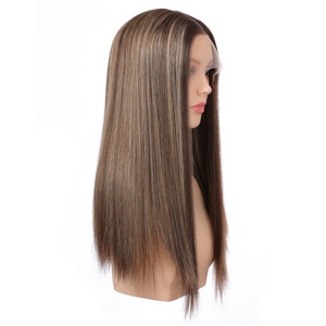 Venta Directa de Fábrica, Peluca de Cabello Largo Rizado con Reflejos Arcoíris, Sin Pegamento, con Frente de Encaje, 100% Cabello Virgen Chino, Encaje Transparente, 150% de Densidad - Product Image 5