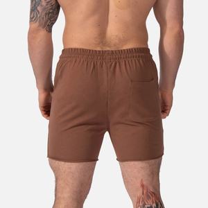กางเกงขาสั้นสตรีทแวร์สไตล์ Y2K สำหรับผู้ชาย ผ้าฝ้าย 100% เนื้อเฟรนช์เทอร์รี่ ผ้าฟลีซ เอวยางยืดพร้อมเชือกผูก เหมาะสำหรับใส่ไปเที่ยวทะเลในฤดูร้อน พร้อมโลโก้แบบกำหนดเอง - Product Image 3
