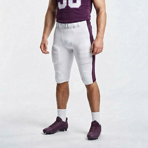 Customized American Football Uniform Mesh Jersey and Integrated <b>Padded</b> Game <b>Pants</b> Personalized Wholesale Sports Team Apparel - Product Image 3