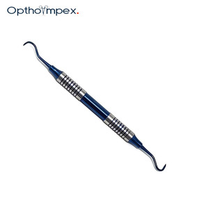Juego de Curetas Dentales Manuales Premium, Herramientas de Acero Inoxidable con Agarre Ergonómico para Clínicas Dentales, Limpieza Dental, Cuidado Bucal - Product Image 3