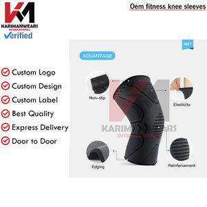 Rodillera de Compresión Premium para Entrenamiento Físico, Gimnasio, Levantamiento de Pesas, Sentadillas, Peso Muerto y Soporte Muscular Durante el Ejercicio - Product Image 4