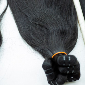 Extensions de cheveux humains Remy vierges indiens de temple, qualité supérieure, ondulés, double trame, pour femmes, SV3, 100g, à tisser - Product Image 2