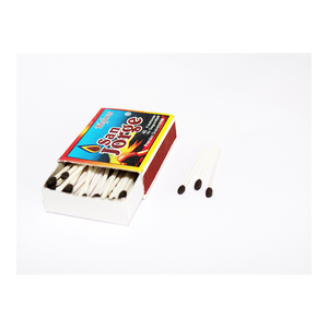 Wax <b>Matches</b> 40x33x12mm Safety Matchbox Eco-Friendly Printing White Sticks Quick Ignition Clean Flame Daily Household Utility Use - Product Image 6