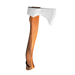 Outdoor Hand Hatchet With Reliable Steel Head And Wooden Grip For <b>Camping</b> Survival And Garden Use - Product Image 5
