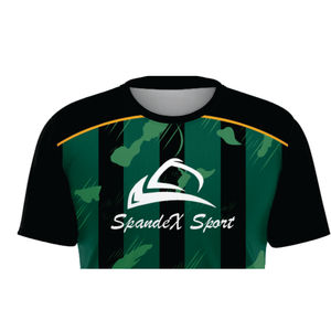 Camiseta personalizada para hombre, 100% poliéster, corte regular, con logotipo personalizado, fabricante OEM ODM, camisetas de estilo urbano. - Product Image 3