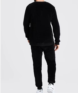 Ensemble de survêtement pour homme - Design à passepoil, idéal pour la gym en automne, ensemble de sport de haute qualité pour la course et l'entraînement - Product Image 2
