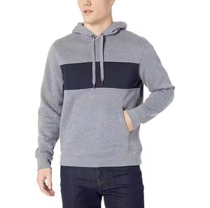 Stylish mens pullover Hoodies cotton <b>Sweatshirt</b> wholesale Casual fashion Gym wear Comfortable Streetwear - Product Image 3