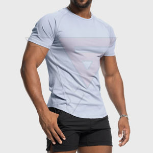 Camiseta Deportiva de Compresión de Secado Rápido para Hombre, para Gimnasio, Fitness, Running y Entrenamiento - Product Image 1