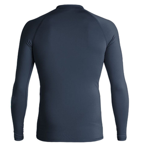 MMA Rash Guard Tops Unisex Custom <b>Compression</b> Long Sleeve Breathable Quick Dry Anti-Bacterial Polyester Spandex Custom Logo - Product Image 3