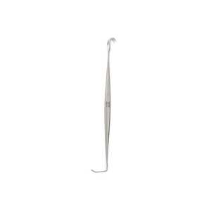 Retractor de gancho manual Senn Miller de acero inoxidable alemán con puntas afiladas y ciegas para heridas quirúrgicas de Grip Surgical - Product Image 3